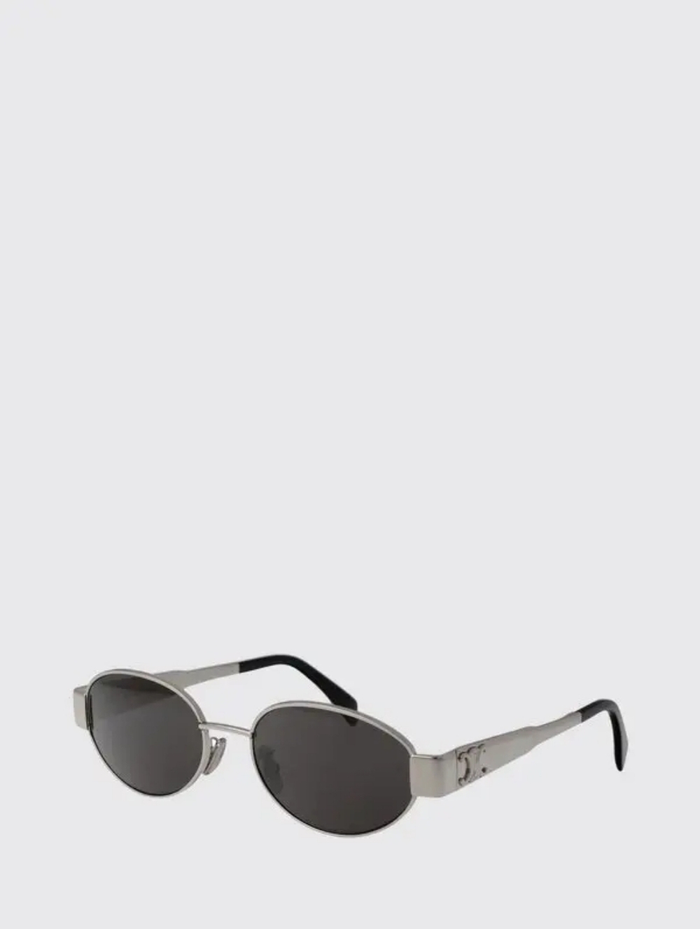 Brand NEW!! Celine CL40235U 16A Triomphe Metal Sunglasses Silver Frame Grey Lens - Picture 10 of 16